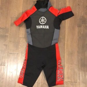 NWOT Yamaha men’s shortie wetsuit
